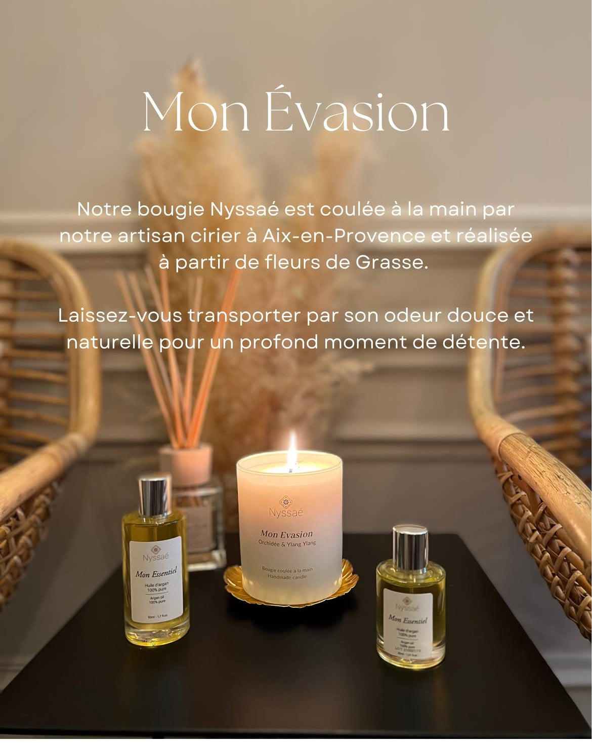 Luxury Fragrance
- Aromatherapy Perfume Candle